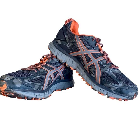 Asics Gel Scram 3 Womens Trail Running Shoes Size 10 Durable Outdoor Activewear - Picture 1 of 12